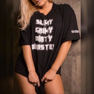 Slimy Grimy Dirty Dubstep black unisex rave / festival t-shirt, sizes S-3X